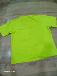 Neon Cartoon Graphic Tee