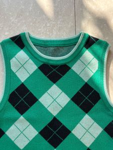 Argyle woollen Knit Dress