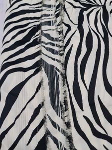 Zebra Print Cod Set Dress Material