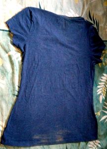 Jockey Navy V-Neck Tee - Size M