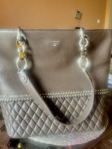 Da Milano Quilted Tote Bag