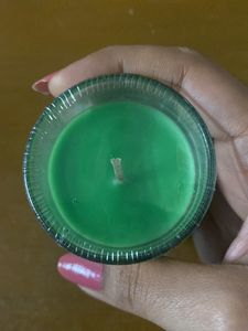 Scented Green Candle