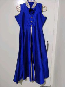 Royal Blue Ethnic Gown