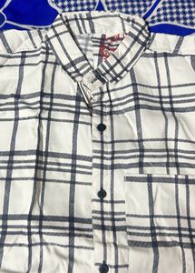 Solid Check Shirt New