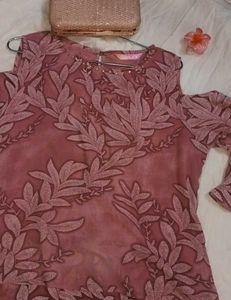 Floral Top!! NEW! Trendy Korean Wear! Off Shoulder