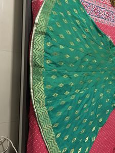 Emerald Green Ethnic Skirt