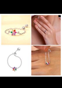 Giva 925 Silver All My Colours Chain Ring