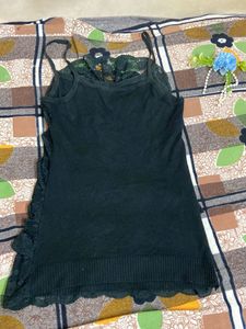 Lace Layered Cami Top