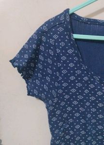 Zudio Navy Blue Top