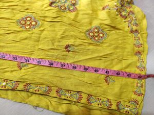 Yellow Floral Kurti