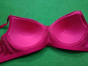 Rani color pink net paded Bra. looks awesome and c