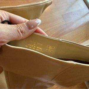 ZARA Long Kitten Heeled Boots