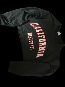 California Cropped Long Sleeve Top