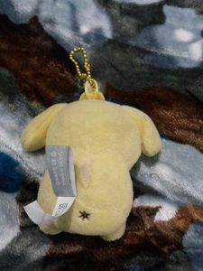 Sanrio Pompompurin Plush Keychain