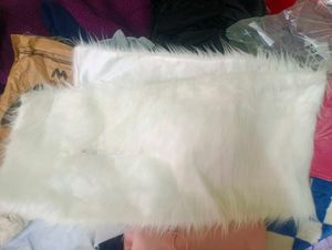 Inweave Women White Fur Cape