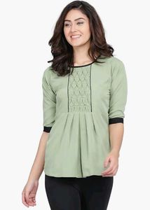 Stylish Green Top