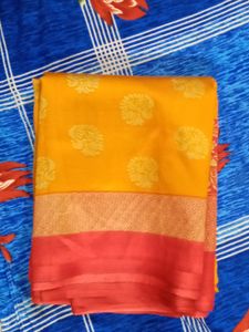 Peacock Printed Saree New