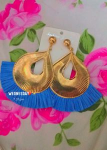 Stylish Tassel Drop Earrings