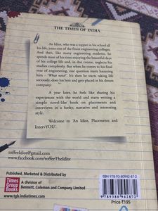 An Idiot, Placements &amp; IntervYOU by Toffee