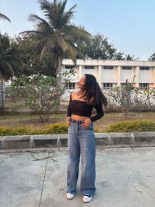 Black Crop Top