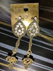Black Metal Earrings