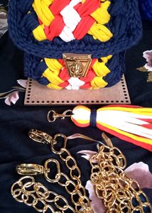 Stunning T-shirt Yarn Sling Bag