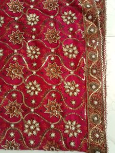 Heavy Embroidery Saree