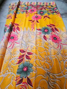Beautiful Yellow Sharee
