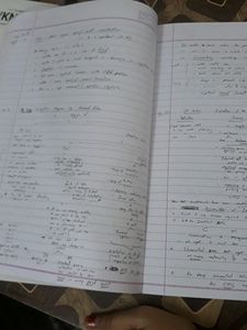 Audit Book With Handwritten Notes