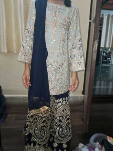 Elegant Embroidered Salwar Suit
