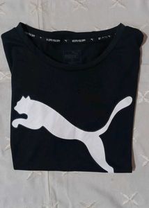 Puma Black Graphic T-Shirt