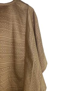 Brown Patterned Top