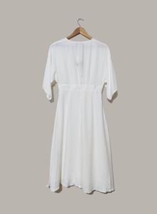 Forever21 Off White Midi Dress