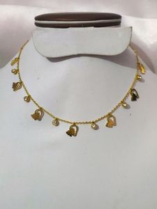 Anti Tarnish Golden Butterfly Charms Neckpiece