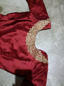 Elegant Maroon Kurta Set