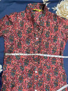 mokshi Floral Print kurta with trouser
