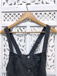 Charcoal Denim Dungaree ()