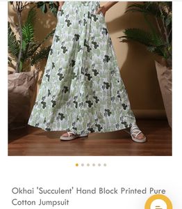 Succulent Jump Suit From Okhai
