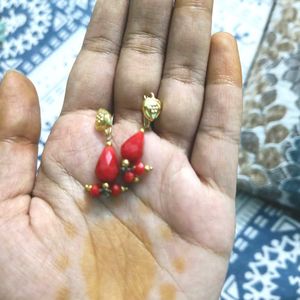 Combo Of Bangles + 3 Pairs Earrings