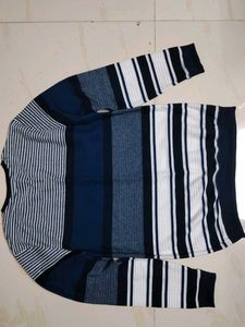 Striped Knit Sweater