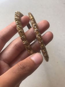 Gold-Toned Bangle Set