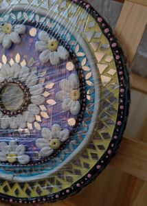 Pastel Flower Mandala Plate