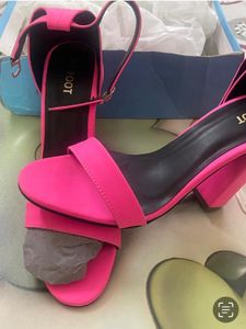 Neon sandals