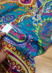Floral Print Stole