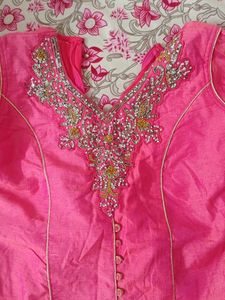 Pink Party Wear Lehenga