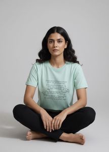 Mint Green Graphic Tee
