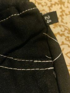 Cute Kids&#39; Black Denim Pants