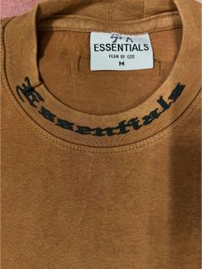 Essentials Fear Of God Oversized Tshirt🤎