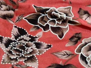 Red Printed Top
