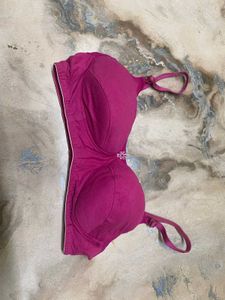 Pink Padded Everyday Bra